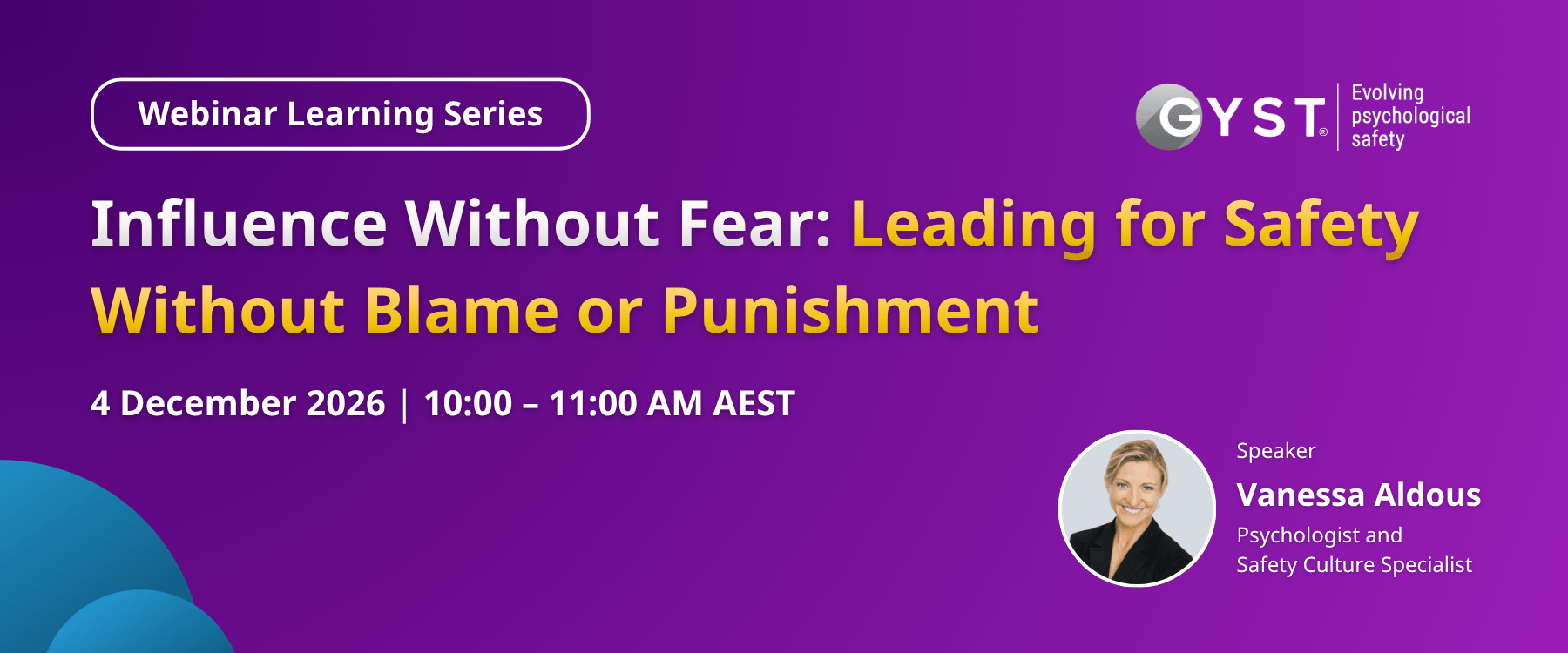 Influence Without Fear Leading for Safety Webinar