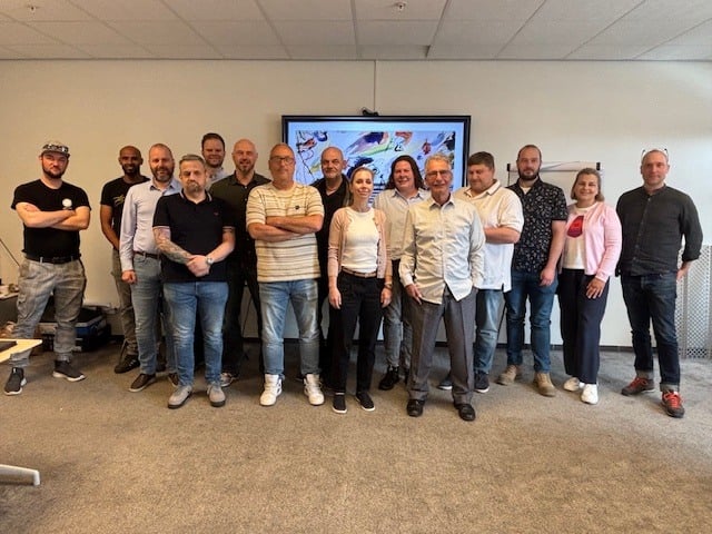 Clive Lloyd of GYST with Stora Enso CareFactor participants