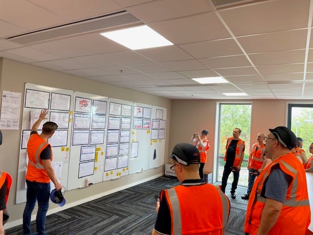 Stora Enso workplace safety metrics meeting