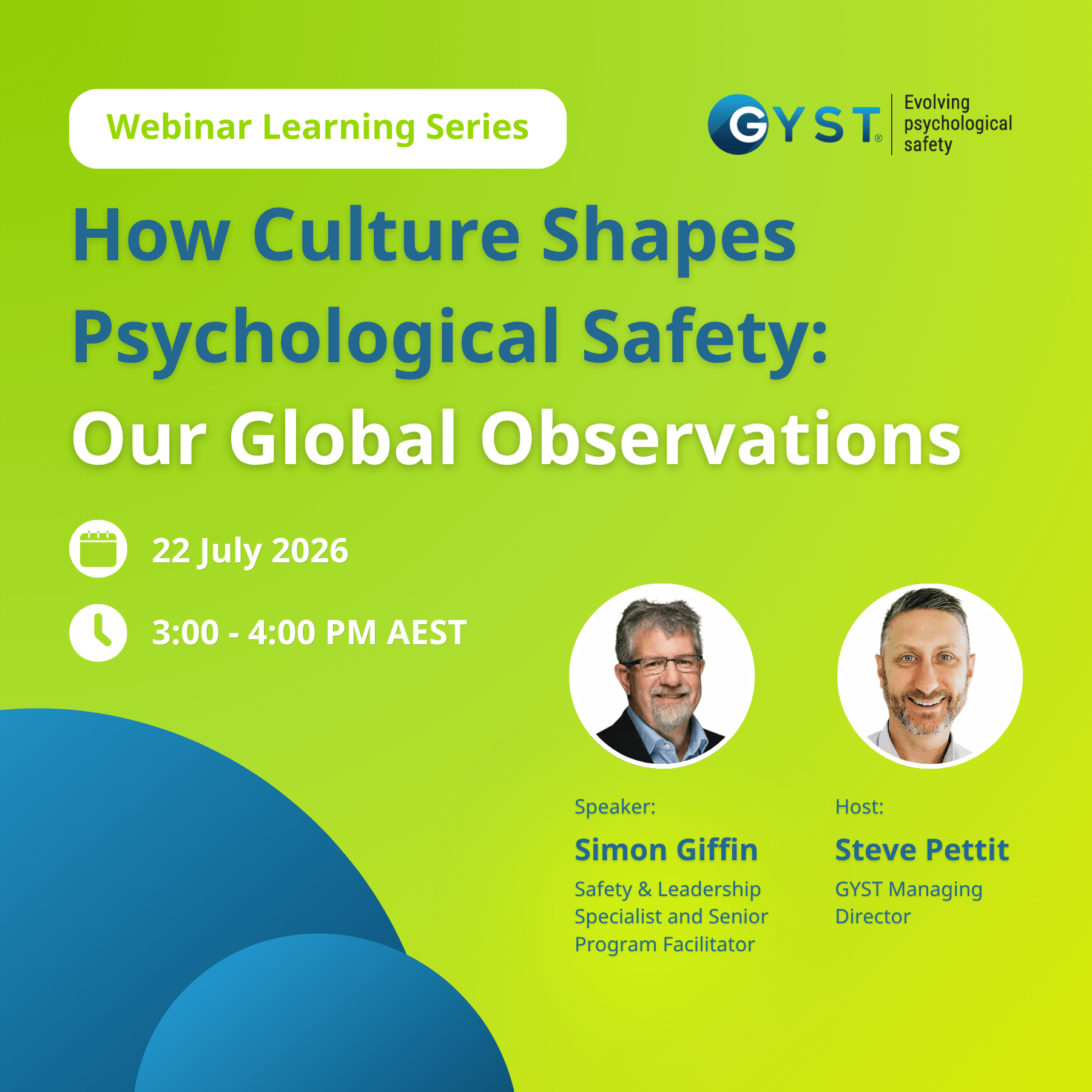 How Culture Shapes Psychological Safety Webinar How Culture Shapes Psychological Safety Webinar